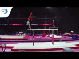 Levan SKHILADZE  (GEO) - 2018 Artistic Gymnastics Europeans, junior qualification parallel bars