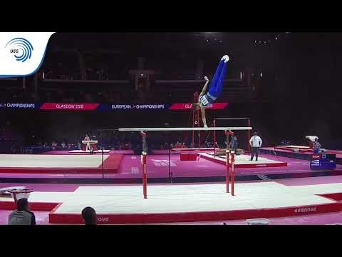 Samad MAMMADLI (AZE) - 2018 Artistic Gymnastics Europeans, junior qualification parallel bars