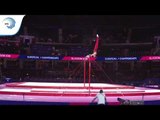 Jorge RUBIO (ESP) - 2018 Artistic Gymnastics Europeans, junior qualification horizontal bar