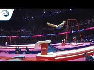 Constantinos ITTALOS (CYP) - 2018 Artistic Gymnastics Europeans, junior qualification vault