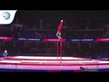 Pau JIMENEZ (ESP) - 2018 Artistic Gymnastics Europeans, junior qualification horizontal bar