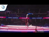 Edoardo DE ROSA (ITA) - 2018 Artistic Gymnastics Europeans, junior qualification horizontal bar