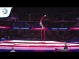 Maciej NOWAK (POL) - 2018 Artistic Gymnastics Europeans, junior qualification horizontal bar