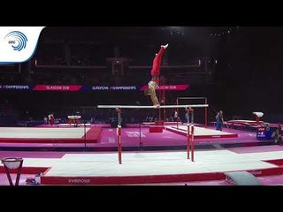 Bilal BULBUL (TUR) - 2018 Artistic Gymnastics Europeans, junior qualification parallel bars