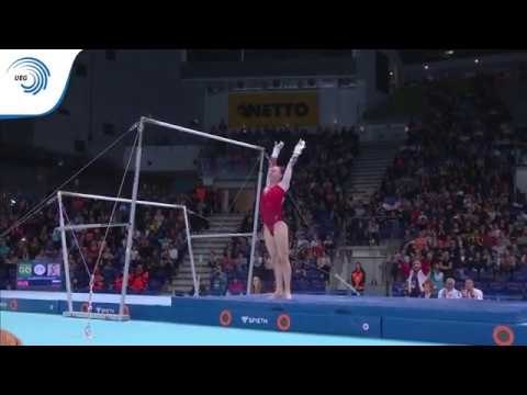 Anastasia ILIANKOVA (RUS) - 2019 Artistic Gymnastics European Champion, uneven bars