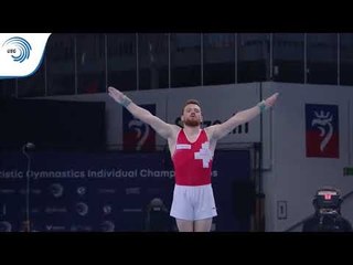 Benjamin GISCHARD (SUI) - 2019 Artistic Gymnastics Europeans, floor final