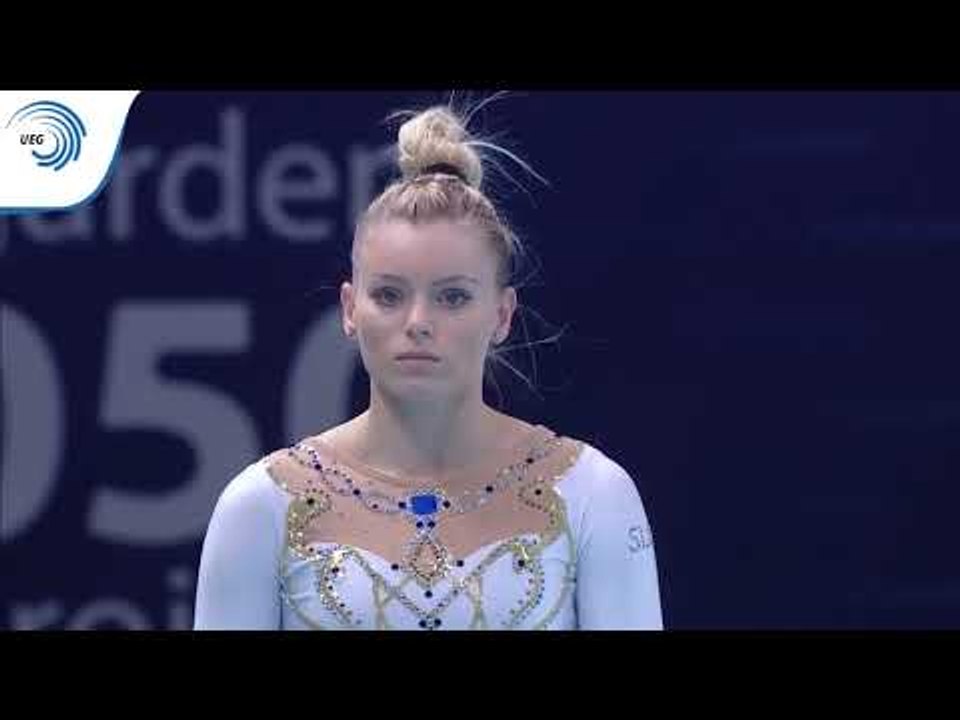Teja BELAK (SLO) - 2019 Artistic Gymnastics Europeans, vault final