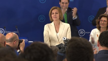 Cospedal en rueda de prensa