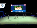 Germany - 2019 Rhythmic Gymnastics Europeans, junior groups 5 hoops qualification