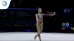 Arina AVERINA (RUS) - 2019 Rhythmic Gymnastics European Champion, clubs