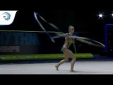 Boryana KALEYN (BUL) - 2019 Rhythmic Gymnastics European bronze medallist, ribbon