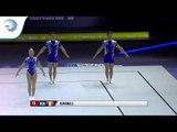 BOGATI, BROTEI & POPA (ROU) - 2019 Aerobics European bronze medallists, Trio Seniors