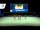 Germany - 2019 Rhythmic Gymnastics Europeans, junior groups 5 ribbons qualification