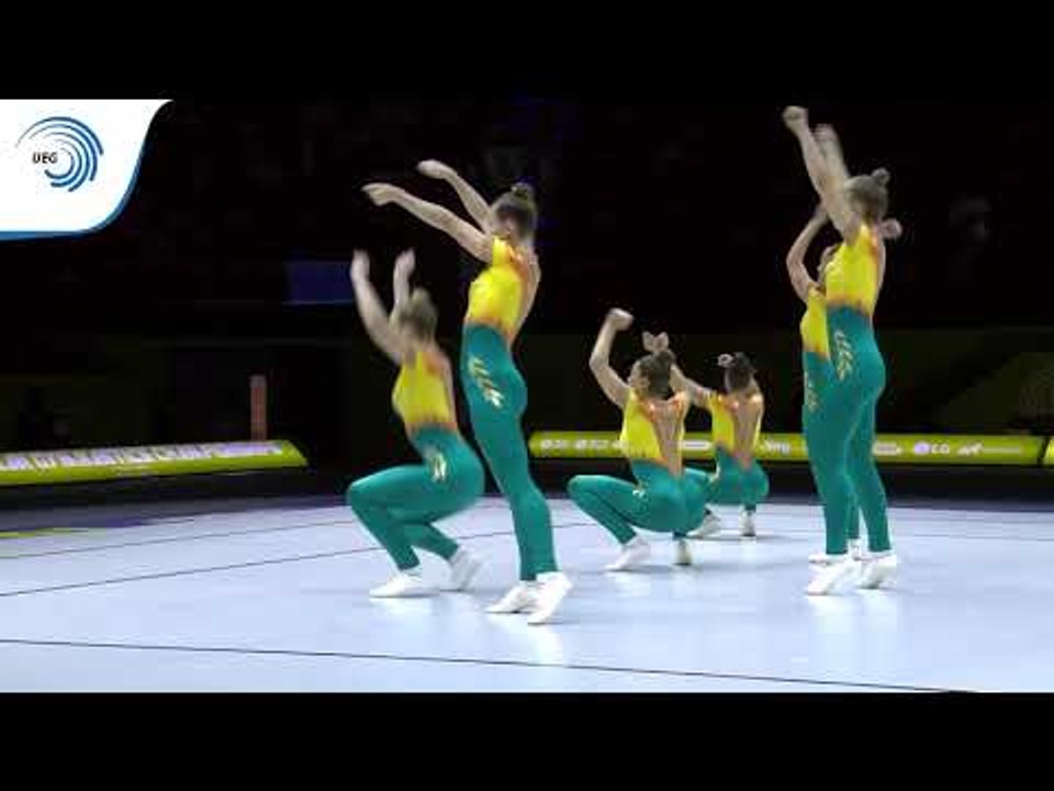 Germany - 2019 Aerobics Europeans, junior Aero Dance final
