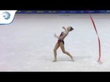 Aleksandra SOLDATOVA (RUS) - 2019 Rhythmic Gymnastics European silver medallist, ribbon
