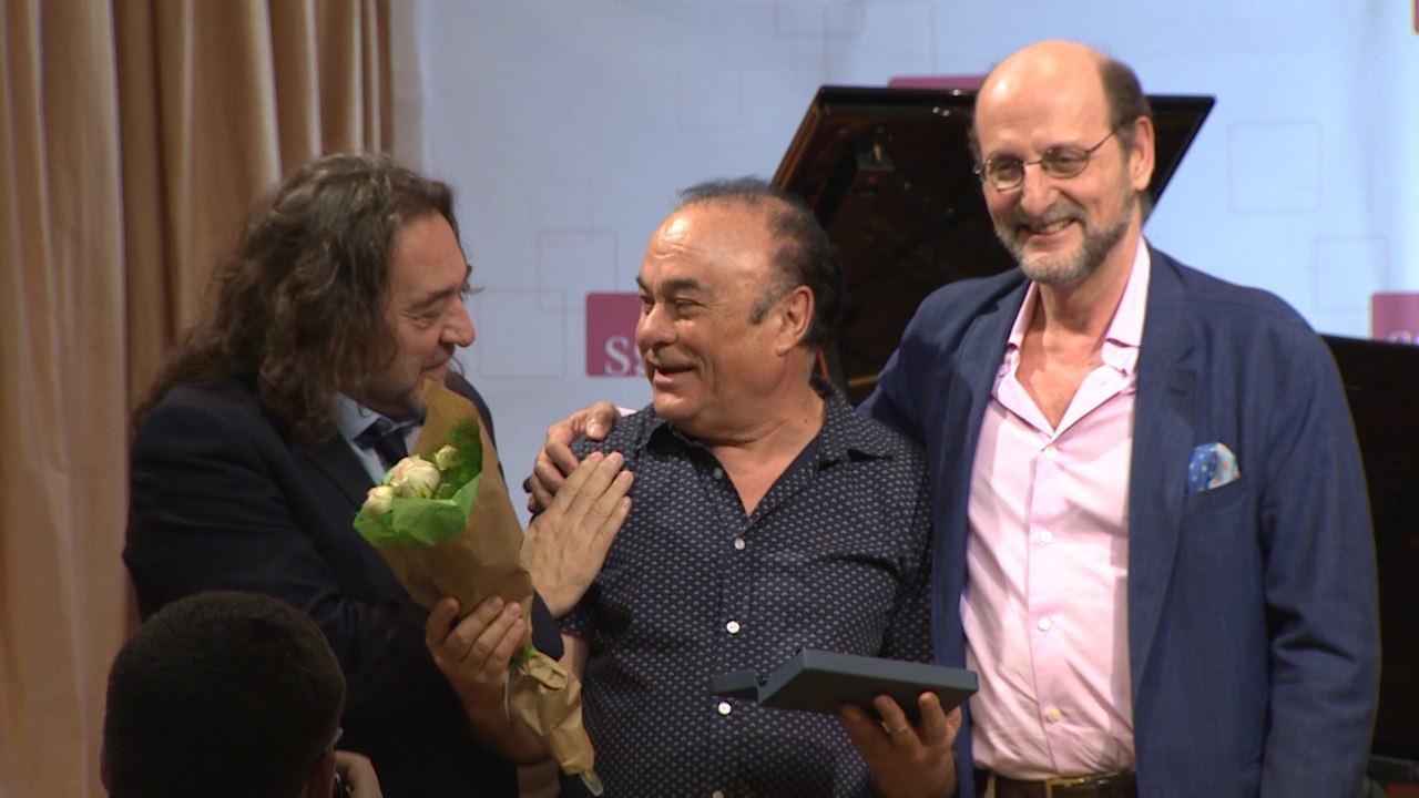 Artistas recogen la llave de 'La casa de los autores'