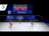 Israel - 2019 Rhythmic Gymnastics Junior European silver medallists, 5 ribbons
