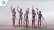Spain - 2019 Rhythmic Gymnastics European Championships, junior 5 hoops final