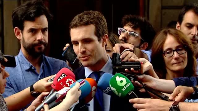 Pablo Casado: Yo sí quiero presidir el PP, no hay que esperar a que venga el futuro sino que hay que salir a conquistarlo .