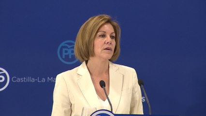 Cospedal presenta candiradura para "servir al PP y a España"