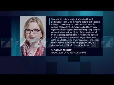 AMBASADAT DENOJNE DHUNEN «ORGANIZATORET E PROTESTES MBAJNE PERGJEGJESI» - News, Lajme - Kanali 7