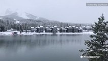 It's the first day of summer and some places are still getting snow