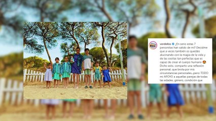 Verdeliss reflexiona sobre la vida con una tierna foto de familia