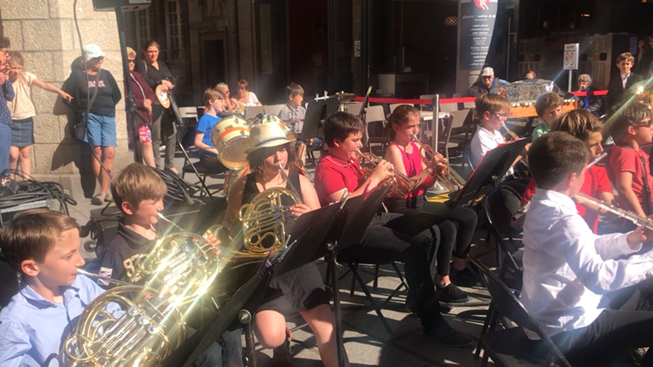 Fête de la musique avec la petite harmonie du Conservatoire