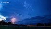 Spectacular lightning storm timelapse in Oklahoma