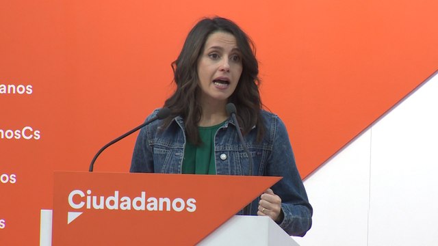 Arrimadas insiste en la necesidad de reformar la ley electoral