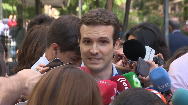Casado anuncia su candidatura a presidir el PP