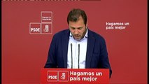 Óscar Puente dice que el PSOE cumplirá el acuerdo para exhumar los restos de Franco