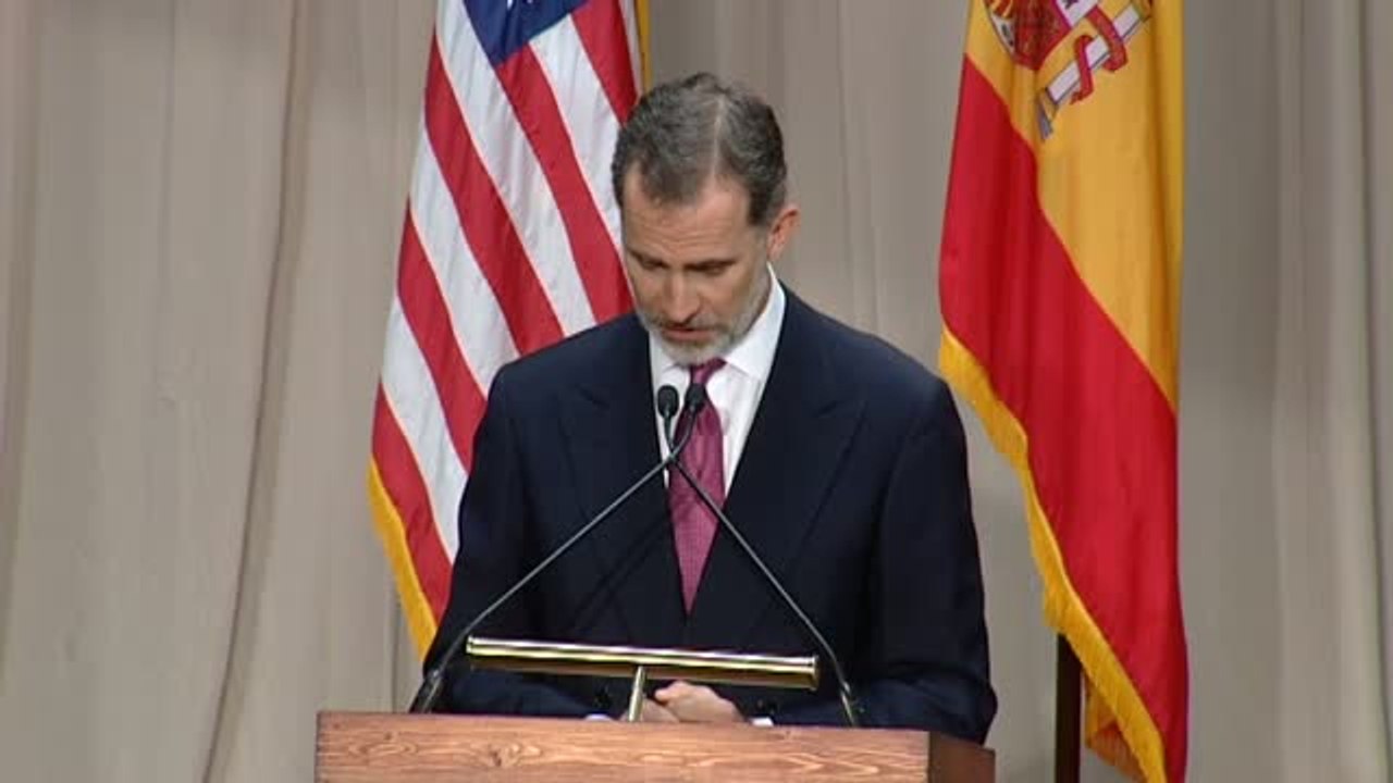 Los reyes asisten a una cena de gala en San Antonio con más de 200 invitados