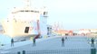 El barco italiano Dattilo llega al Puerto de Valencia