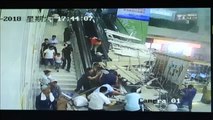 Sepultado un grupo de chinos al derrumbarse el techo de un centro turístico