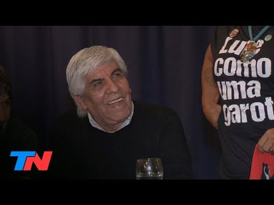 Moyano arremetió contra Macri: "Acá no manda él, manda Lagarde.  El 10 de diciembre se va"