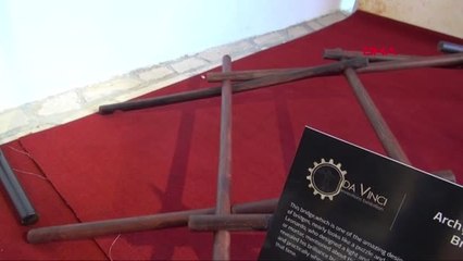 AYDIN 'Da Vinci İcatları' sergisi, Kuşadası'nda açıldı