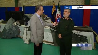 Iranian TV aired footage of purported wreckage of downed U.S. drone
