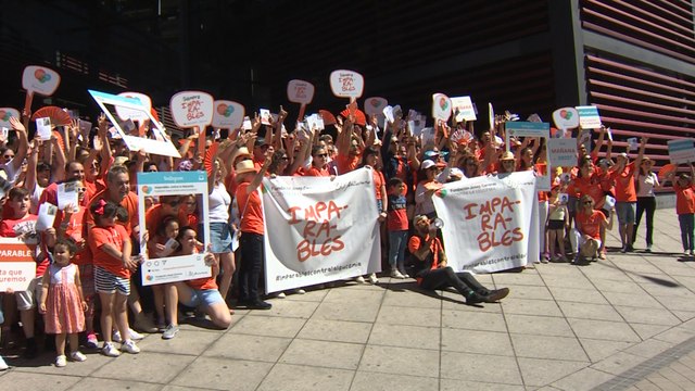 Familiares y afectados de leucemia visibilizan la enfermedad