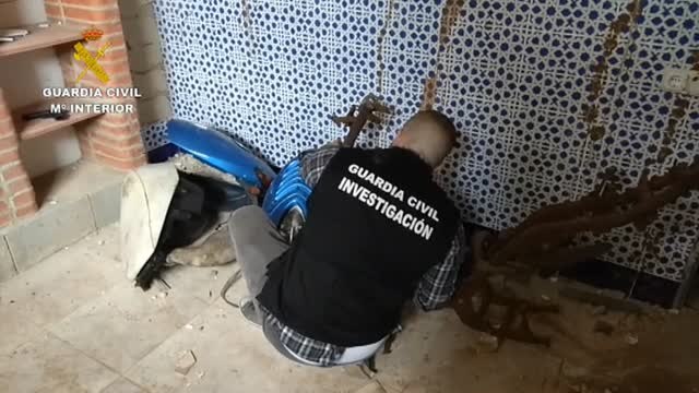 La Guardia Civil desmantela una organización criminal que había desvalijado más de 90 casas en Valencia