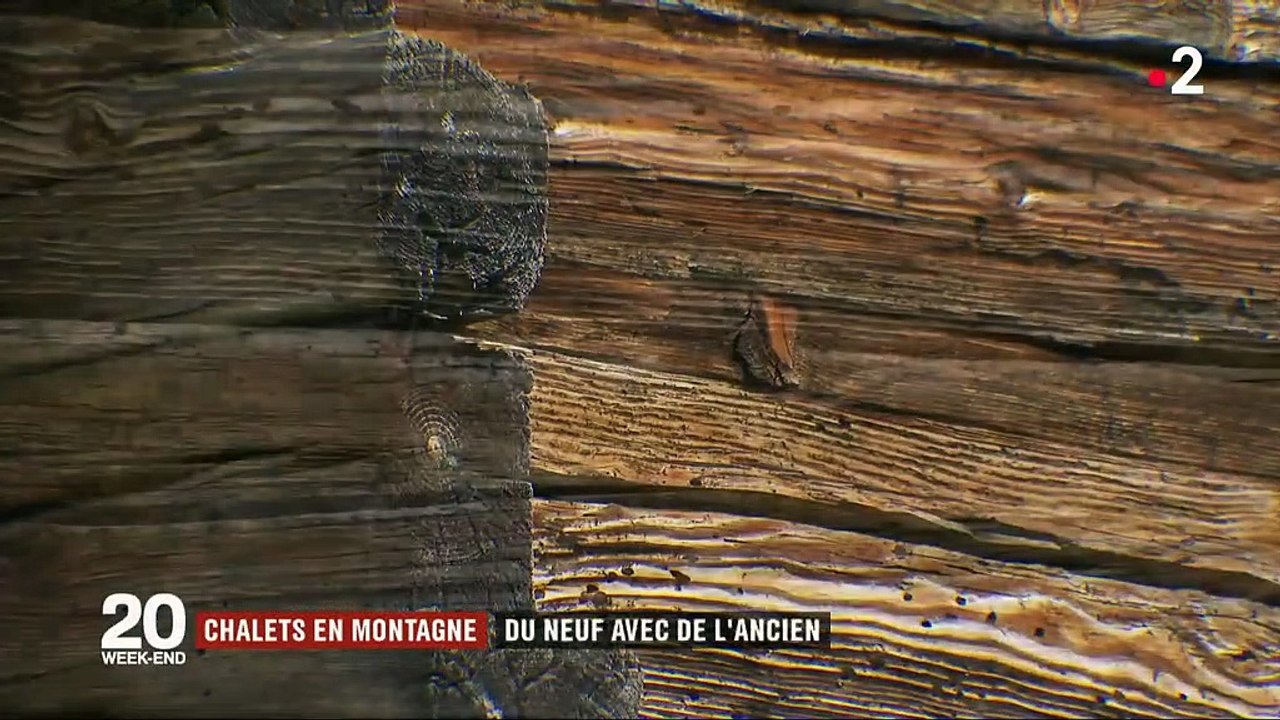 Montagne : le retour du bois ancien dans les chalets