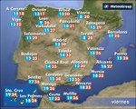 Previsión del tiempo para este fin de semana