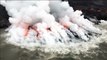 El volcán Kilauea continúa expulsando lava 40 días después