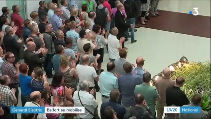 General Electric : les employés du site de Belfort se mobilisent face au plan social du groupe