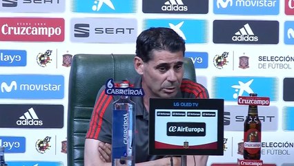 Fernando Hierro: "Acepto este reto bonito con valentía"