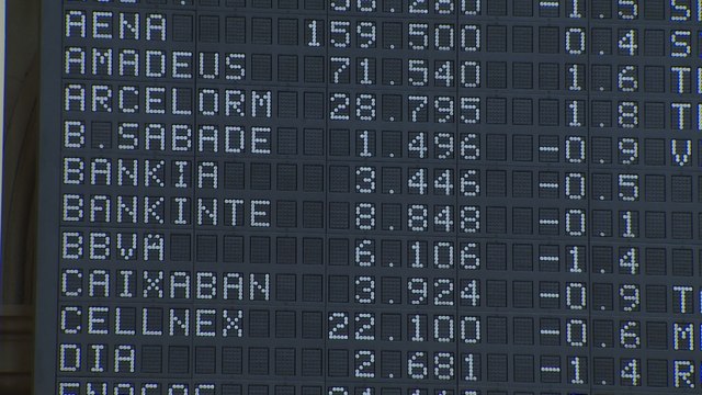 El Ibex 35 cierra con una ligera caída del 0,15%