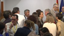 Rueda de prensa de Unai Sordo, Pepe Álvarez y Magdalena Valerio