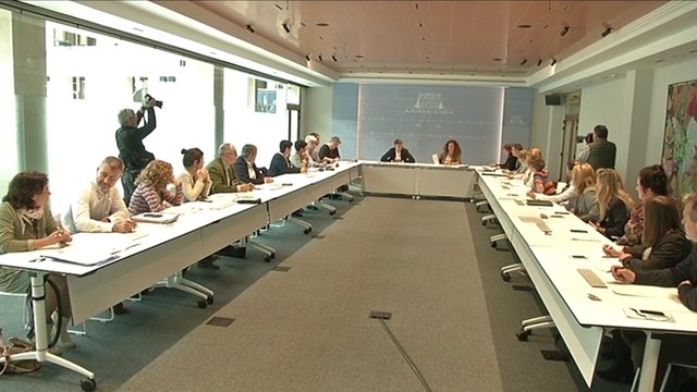 Reunión de la comisión para la acogida de refugiados