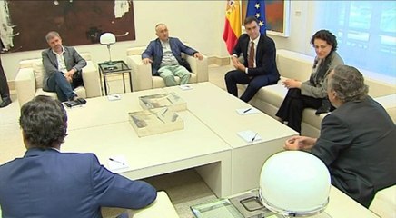 Sánchez se reúne con CCOO, UGT, CEOE y Cepyme