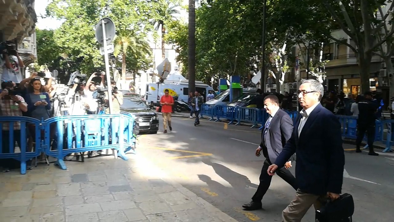 Diego Torres llega a la Audiencia de Palma